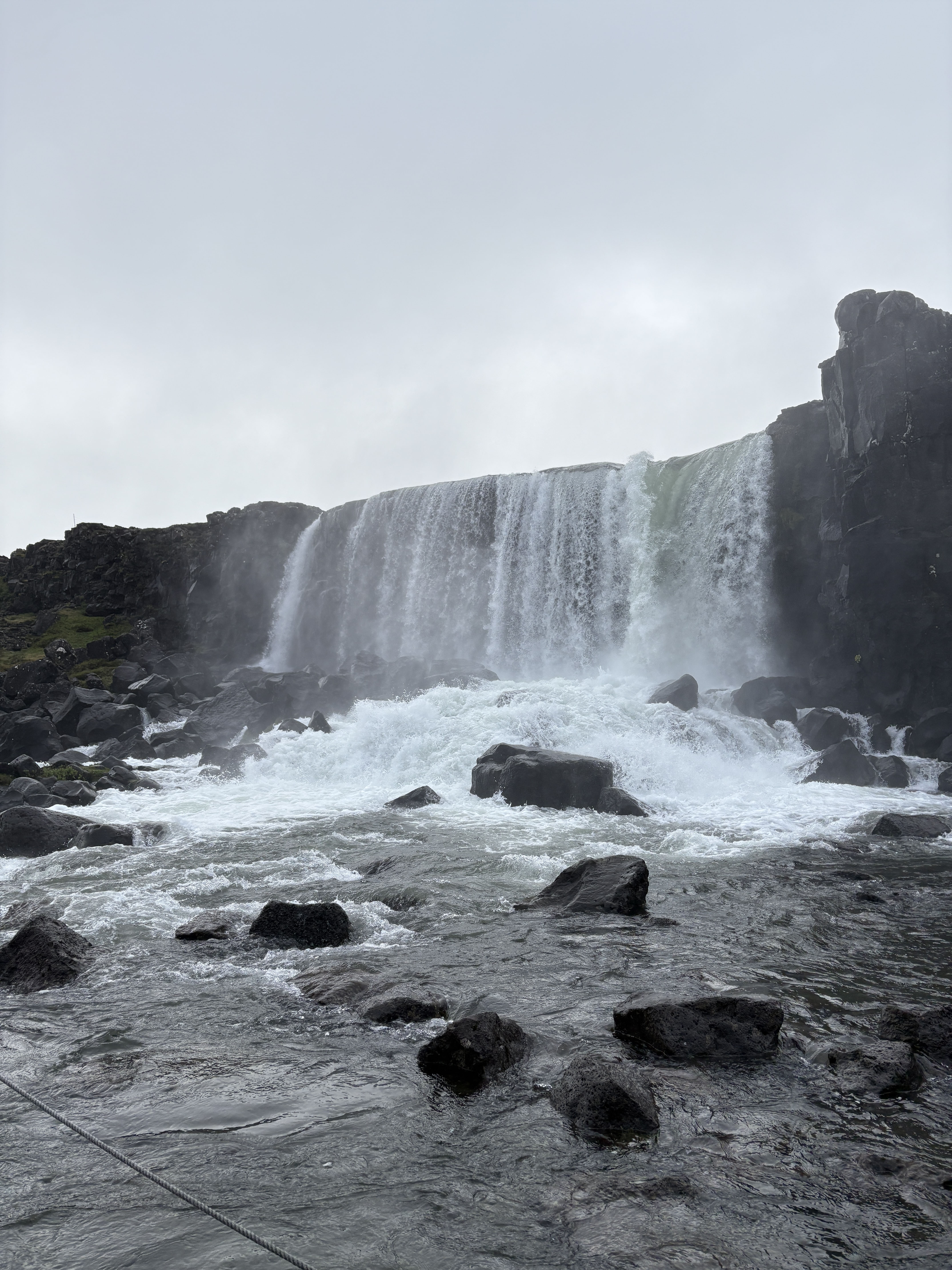 Thingvellir National Park Waterfall