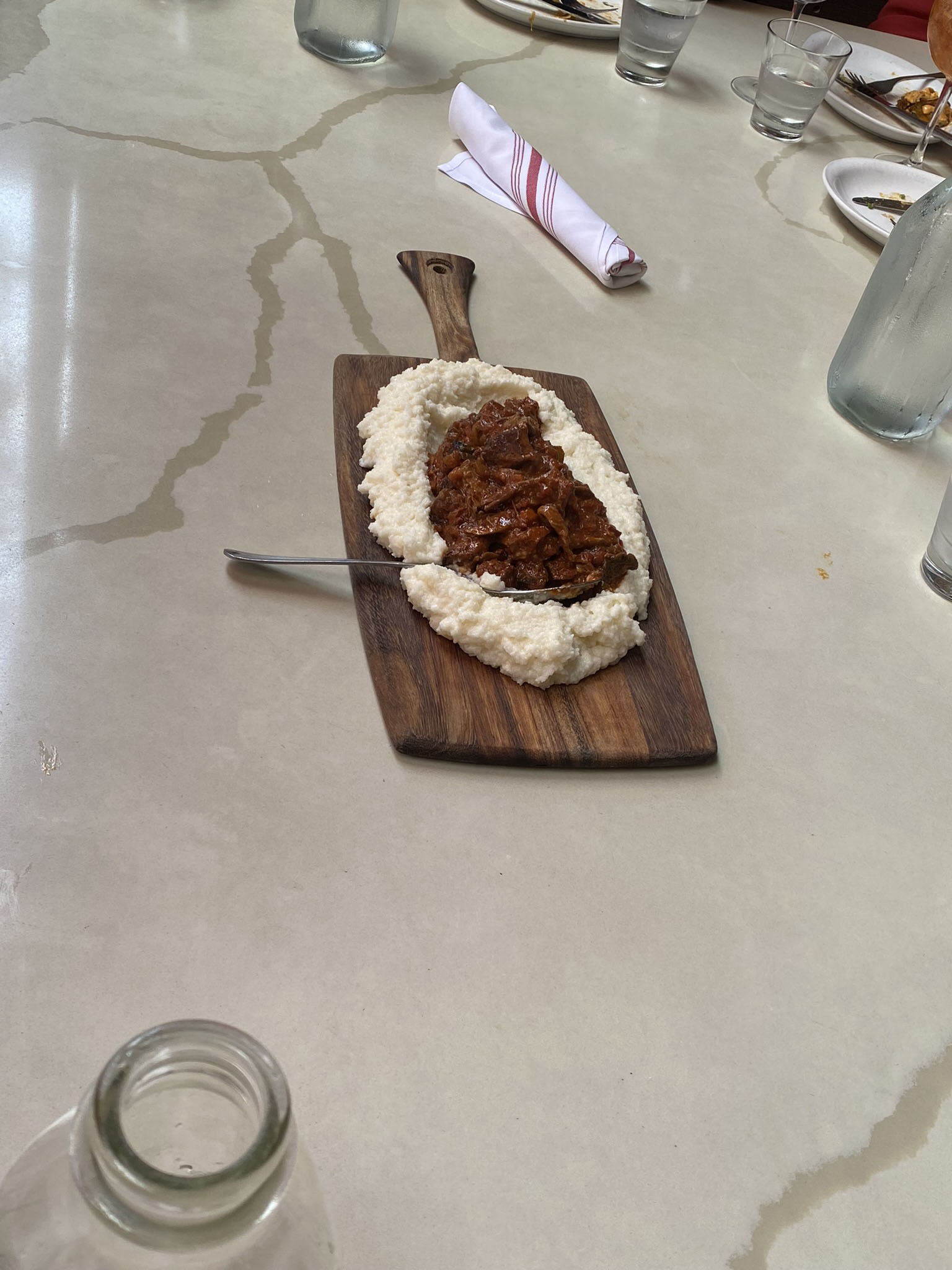 ragu polenta